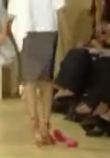 Shoes Take Model For A Walk